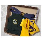 Girl Scout Skirt & Pin, Cub Scout Items
