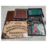 Ouija Board, Battleship, Backgammon