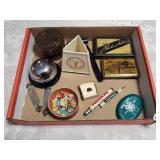 Flat Vintage Items, Game, Stamp Pad, Fall City