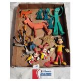 Vintage Gumby, Pokey, Mickey Mouse & More