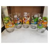 Vintage Camp Snoopy Collection Glasses