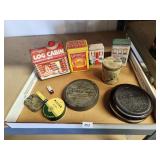 Vintage Tins Log Cabin & More