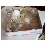 Assorted Vintage Bottles & Jars