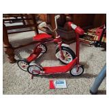 Miniature Radio Flyer Scooter & Tricycle