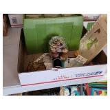 Vintage Pin Cushion, Spools Kenmore Manual & More