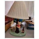 Pooh Bear Lamp & Globe