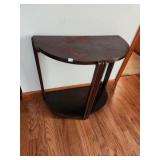 Vintage Half Round Table