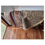 Assorted Throw Rugs Various sizes
