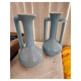 VIntage Frankhoma Vases V10 #1958 & V11 #1507