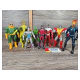 Assorted Marvel Action Figures (8)