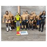 Wrestling Action Figures Assorted Lot