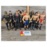 Wrestling Action Figures Assorted Lot