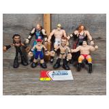 Wrestling Action Figures Assorted Lot