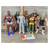 Wrestling Action Figures Assorted Lot