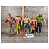 Wrestling Action Figures Assorted Lot