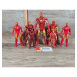 Marvel Iron Man Action Figures Assorted Lot