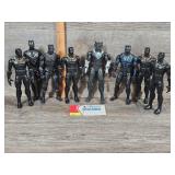 Marvel Black Panther 6" Action FIgures (8)