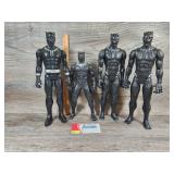 Marvel Black Panther Action Figures Lot (4)