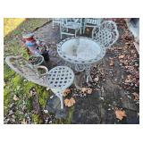 Cast Alum. Bistro Set