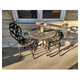 Rose Design Bistro Set