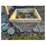 Pair Concrete Planters