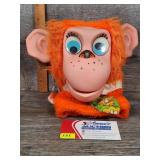 1968 Maurice the Monkey Puppet w/Drawstring Talker
