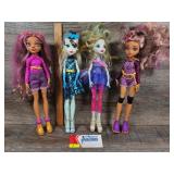 Monster High Dolls (4)