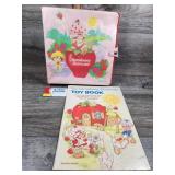 VIntage Strawberry Shortcake Collector Case & Book