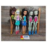Monster High Dolls (5)