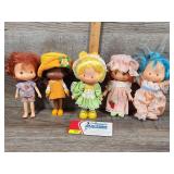 Strawberry Shortcake Dolls 5"  (5)