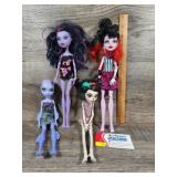 Monster High Dolls (4)