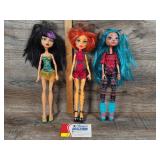 Monster High Dolls (3)