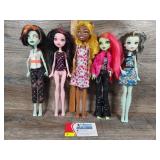 Monster High Dolls (5)