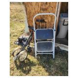 Step Ladder & Golf Bag Caddy