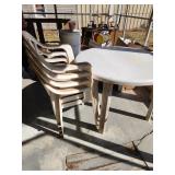 Plastic Table & Chairs