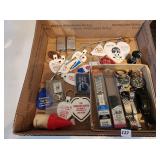 Zippo Lighters, Watches, Key Chains.