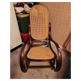 Vintage Bentwood & Cane Rocker