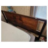 Mid Century Queen Bed (New mattress & Box Springs)