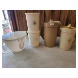 Vintage Tupperware Pitchers, Measuring Cup & More