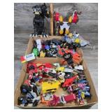 Power Ranger Megazord and 2 flats of pcs.