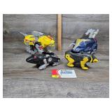 Power Rangers Sabertooth Zord,Tricertops & More