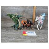 Scheich Figures - Hellhound, Dragon, Fairy Eyela