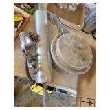Pressure Cooker, LRG Rolling Pin, Grinder
