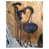 Canes & Folding Seat Cane