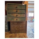 Vintage Wood Organzer Paul G. Niehoff & Co. Chicag