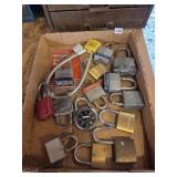 Flat of locks, no keys