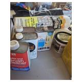 Drop Cloths, Brush CLeaner, Linseed Oil & More