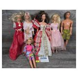 Barbie & Ken Dressed Lot