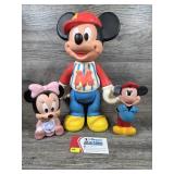 Vintage Disney Mickey & Minnie Mouse
