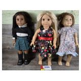 American Girl Dolls 18" (Lot of 3)